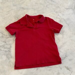 GAP Kids Vivid Red Polo Shirt